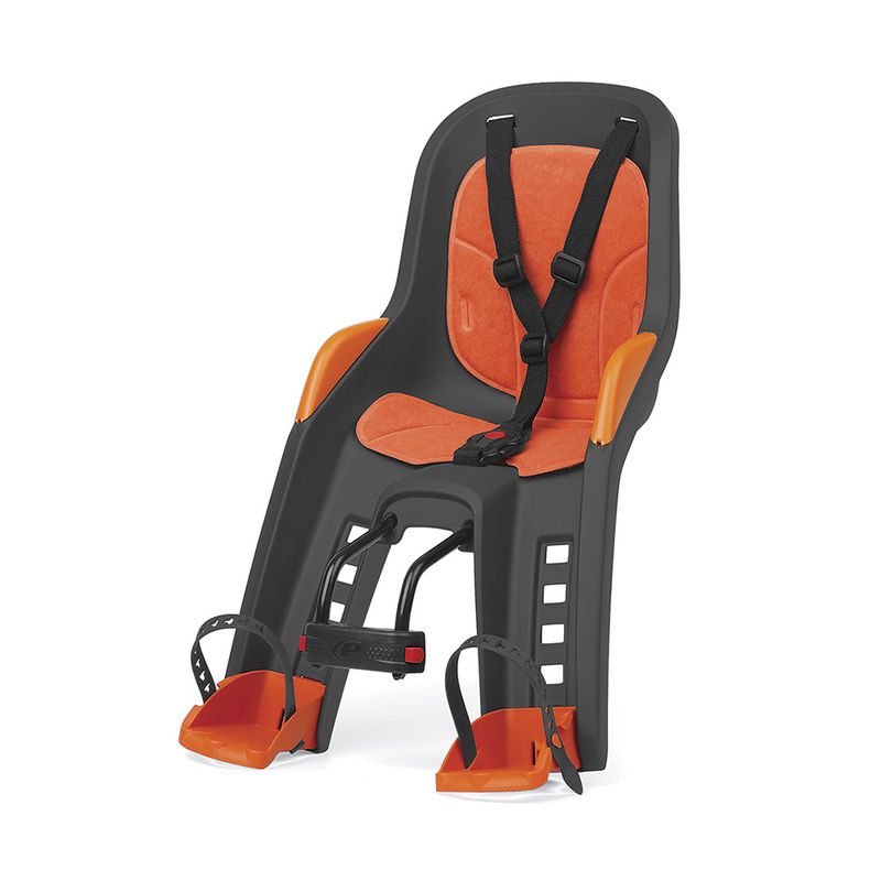 PORTABEBE POLISPORT BUBBLY MINI QST DELANTERO GRIS/NARANJA