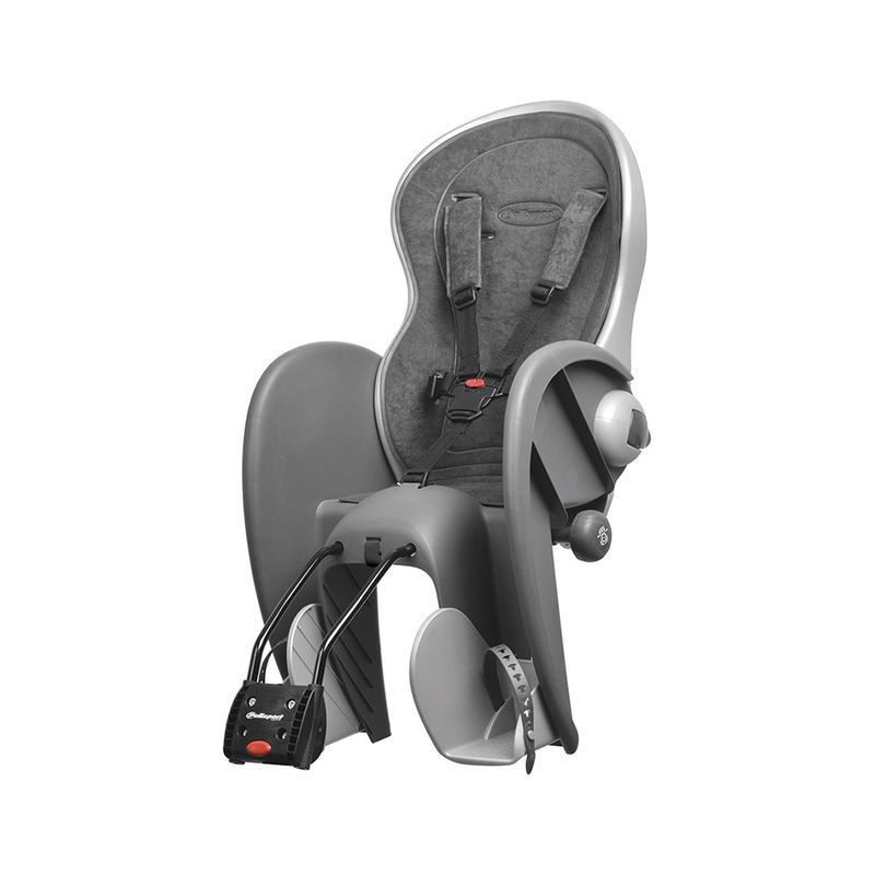 PORTABEBE POLISPORT WALLABY EVOLUTION DE LUXE AL CUADRO GRIS/PLATA