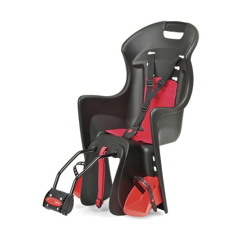 PORTABEBE POLISPORT BOODIE QST AL CUADRO NEGRO/ROJO