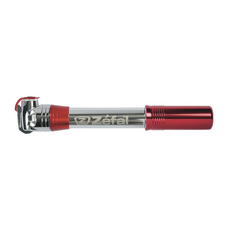 MINI ZEFAL MTB Z CROSS ALUMINIO PLATA /ROJO