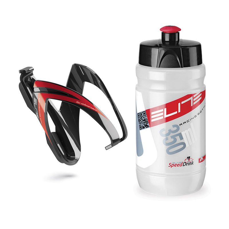 KIT ELITE CEO NEGRO ROJO BIDN TRANSPARENTE/ROJO