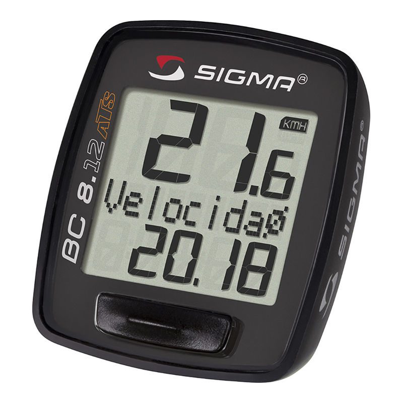 CUENTAKILOMETROS SIGMA BC 8.12 ATS NEGRO