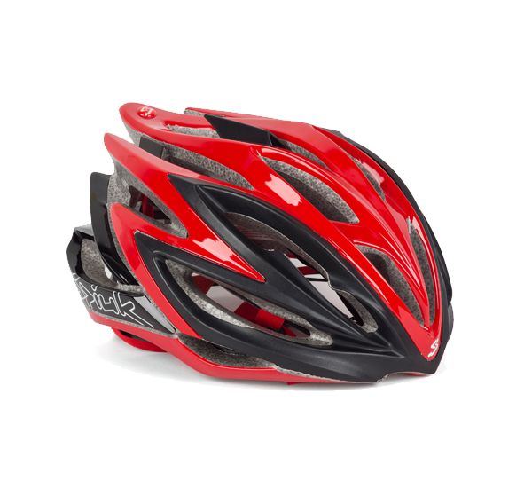 CASCO SPUIK DHARMA ROJO Y NEGRO