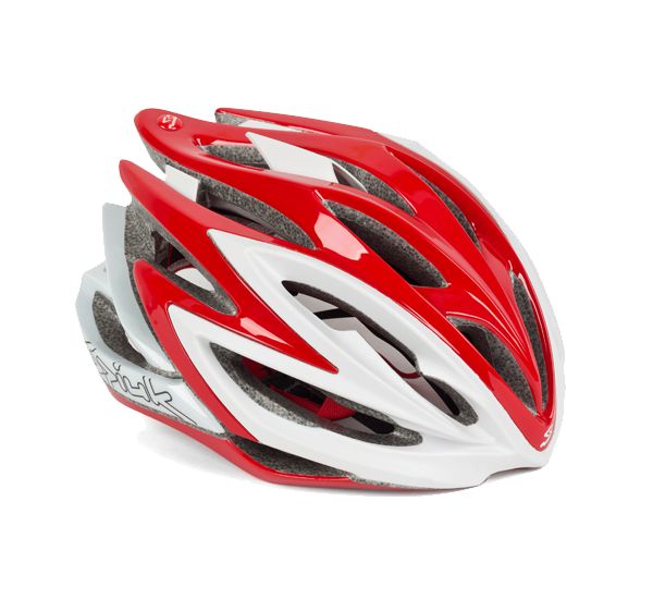 CASCO SPUIK DHARMA ROJO Y BLANCO