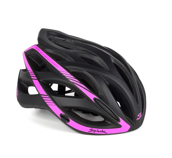 CASCO SPUIK KEILAN ROSA Y NEGRO