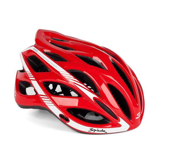 CASCO SPUIK KEILAN BLANCO Y ROJO