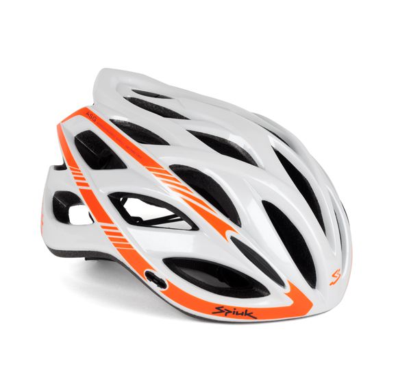 CASCO SPUIK KEILAN NARANJA Y BLANCO